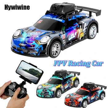 RC Car With Camera HD High Speed FPV 2.4G Racing Remote Control Photography Vehicle PVC Shell RC Vehicle for Kid With Live Video 1
