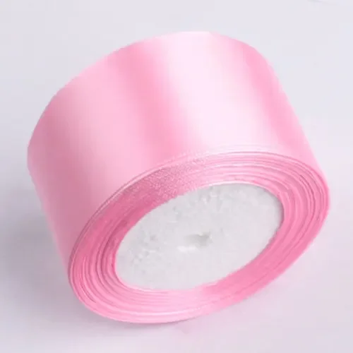 Versatile 25-Yard Satin Ribbon - 36 Vibrant Colors for Crafts and Gift Wrapping