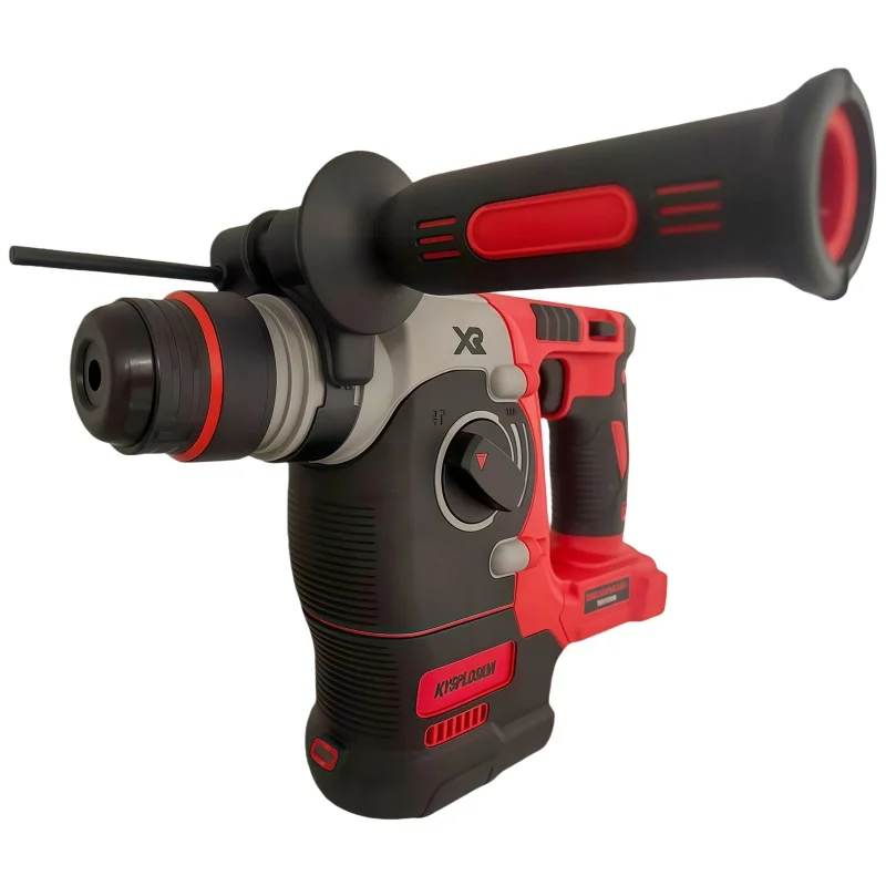 Brushless 2 Modes Rotary Impact Hammer Drill SDS Metal Concrete Breaker Jackhammer Electric Tool for Milwaukee M18 Battery