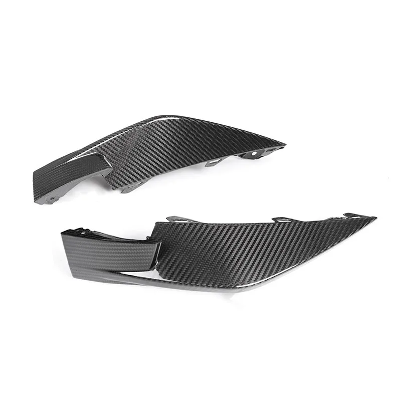 BMW G80 G81 G82 G83 M3 M4 2021-IN용 드라이 카본 파이버 자동차 프론트 범퍼 스플리터 립, 프론트 스플리터 교체 립 에이프런 트림