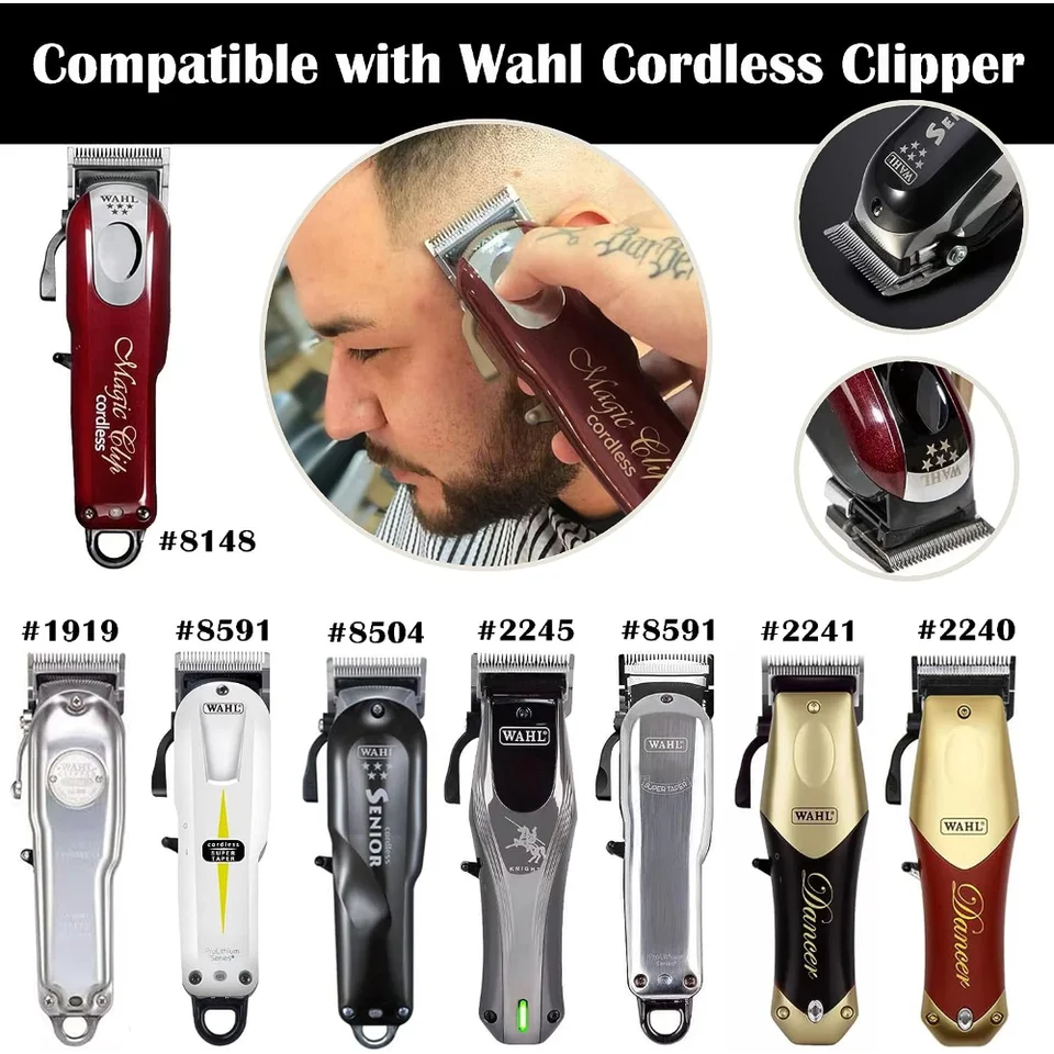 WAHL CLIPPERのバリカンと交換用刃付き中古品 WAHL 替刃 Fine Blade 1590-7505 ウォール バリカン ファイン