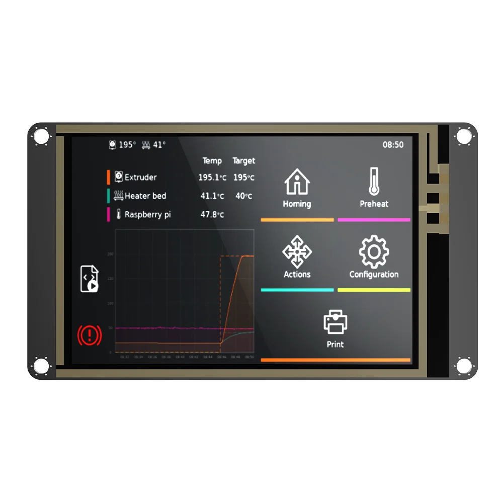 Bigtreetech-touch Screen Impressora 3d Peças Placa-mãe 3.5 Io2can Módulo V1.0 Tft35 Spi V2.1 Cb1 Manta M4p M8p - Imagem 6