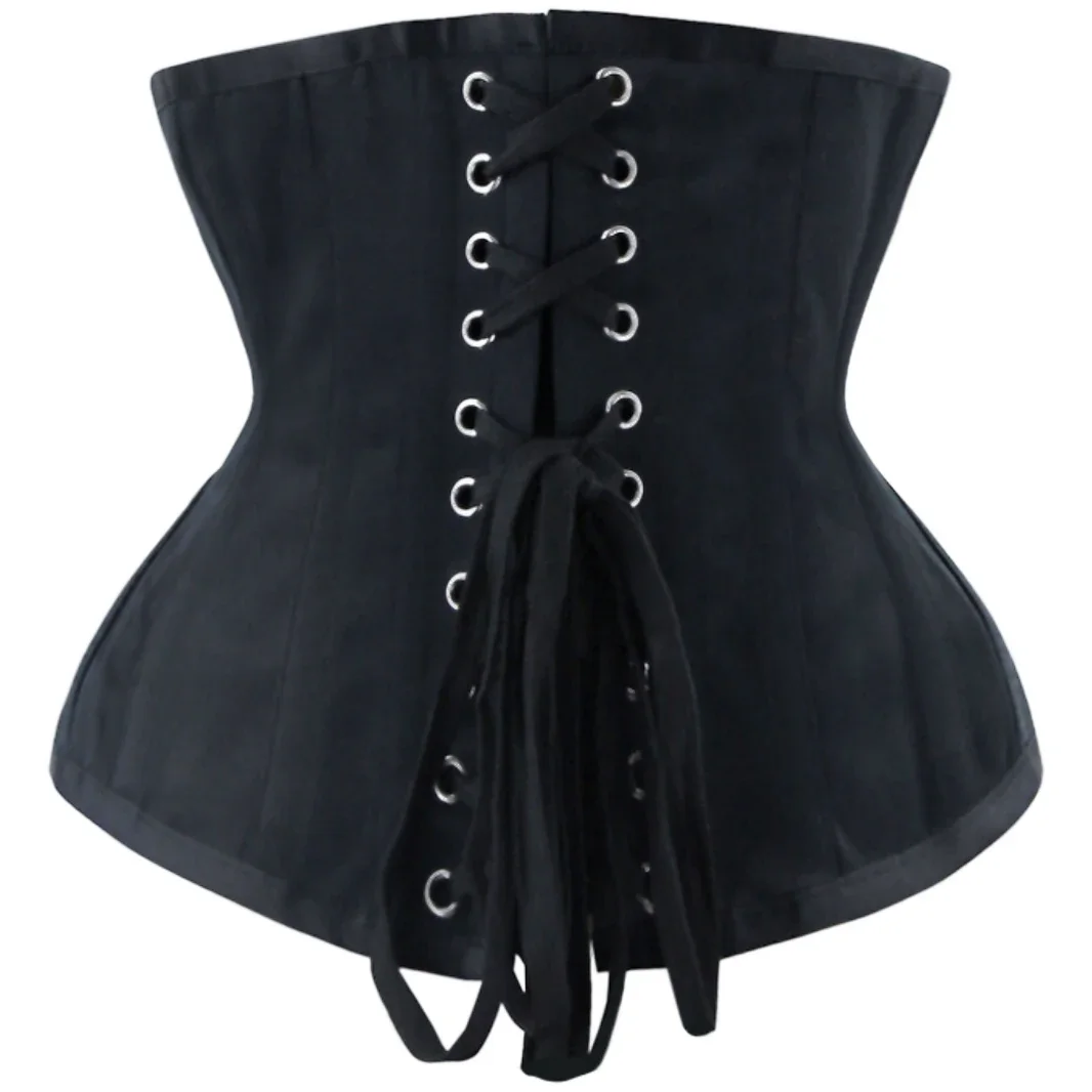 Short Torso Hourglass Waist Corset for Women Sexy Gothic Bustiers and Corsets Underbust Waist Trainer Slimming Cincher