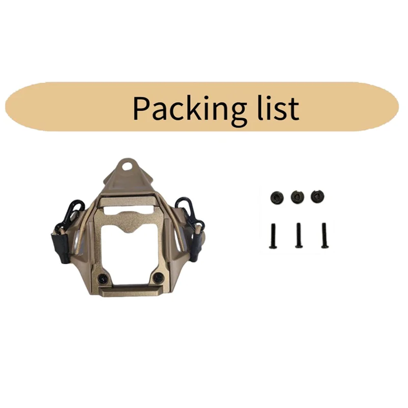 Y10A-For Fast Mich Helmet Holder Accessory For 3Rd Generation Cuttlefish Stem With Elastic Hook And Rope Accessory