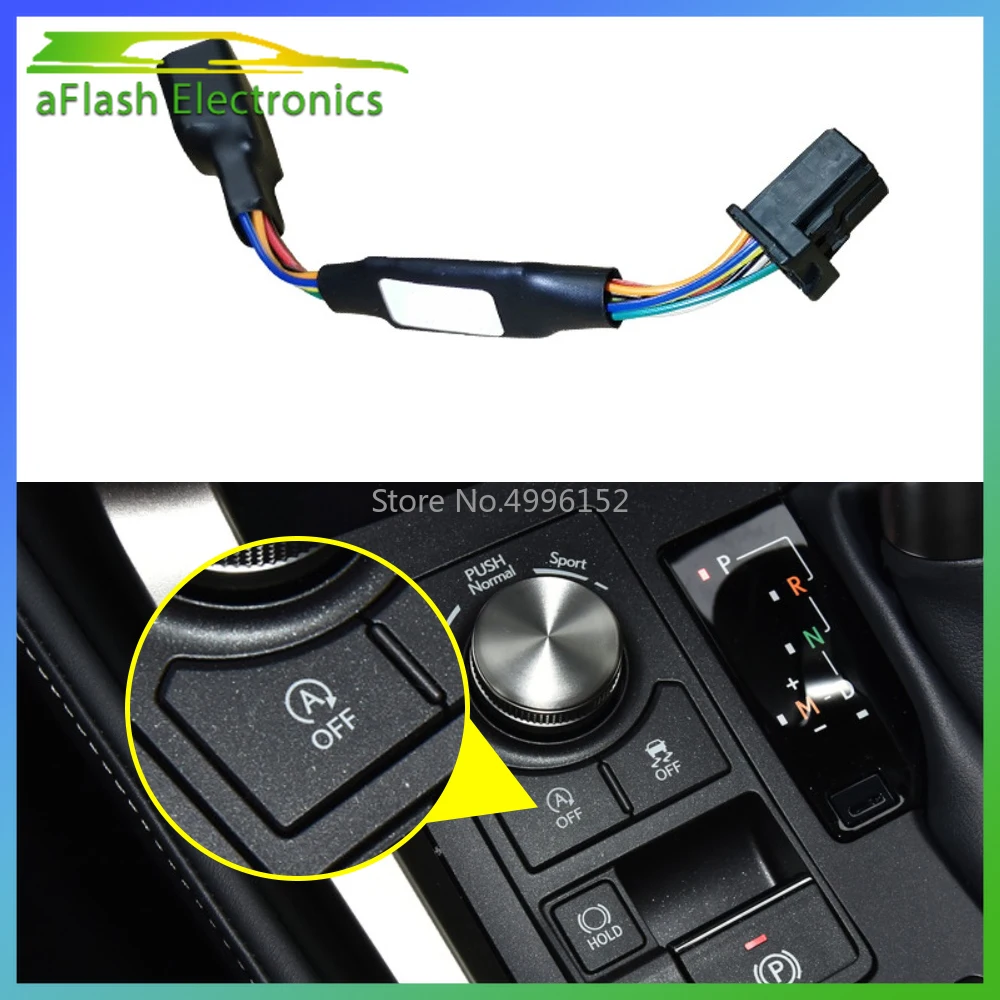 

For Lexus NX AZ10 2015-2023 Car Auto Start & Stop Canceller Automatic Stop Start Engine Eliminator Device Plug Disable Cable