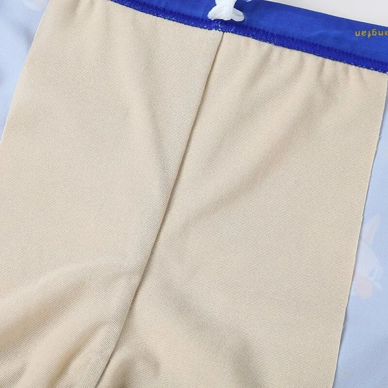 Swim trunks Summer Boys Flat Corner Polyester Medium Children Cartoon Beach Hot Spring Little Boys Water Park Swim Trunks