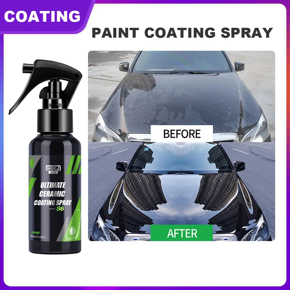 50/100ML Ceramic Coating For Auto Paint Non-Toxic Liquid Coating Odorless Car Ceramic Nano Car Scratch Quick Repair