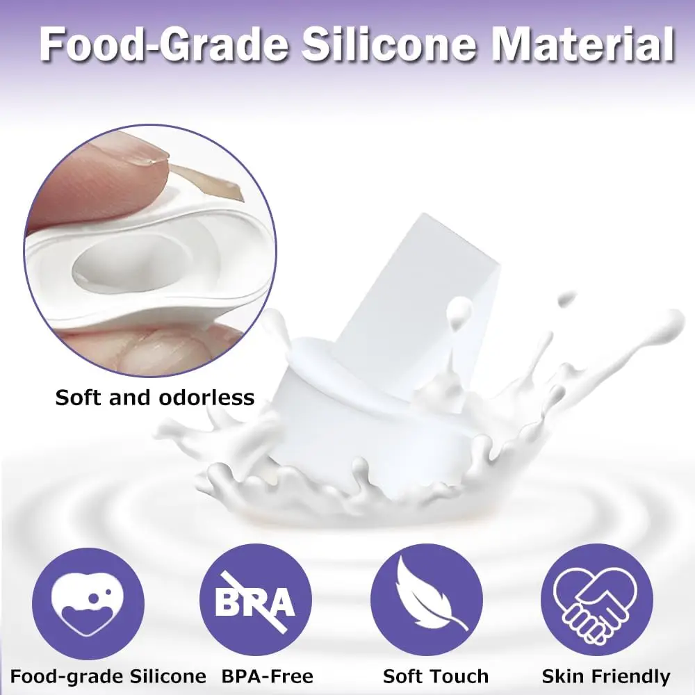 Duckbill Valves Compatible with Lansinoh breastpumps, for Lansinoh Breast Pumps Replacement Duckbill Valve Parts 6