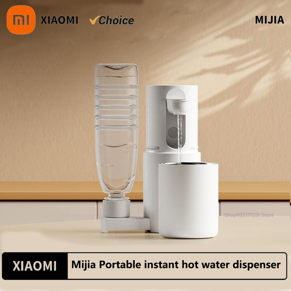 Xiaomi Mijia Portable Instant Hot Water Dispenser Office Home Desktop Electric Kettle Thermostat Portable Water Pump Fast heatin