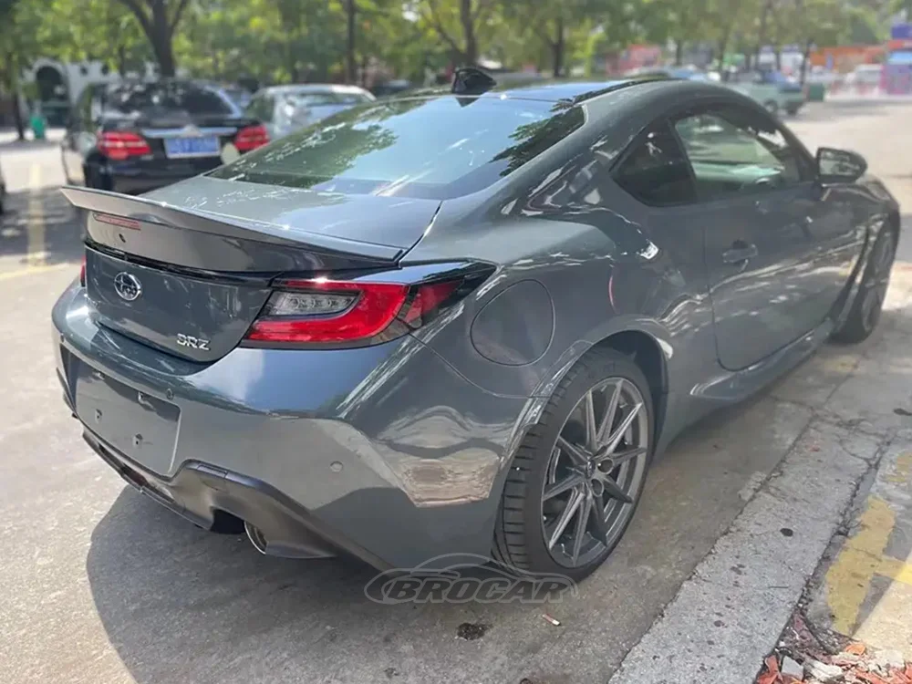 도요타 ZA86 GR86 스바루 BRZ 2021 - 2023 TRD 스타일 하이 퀄리티 ABS 플라스틱 가짜 탄소 리어 스포일러, 트렁크 부트 윙 스포일러