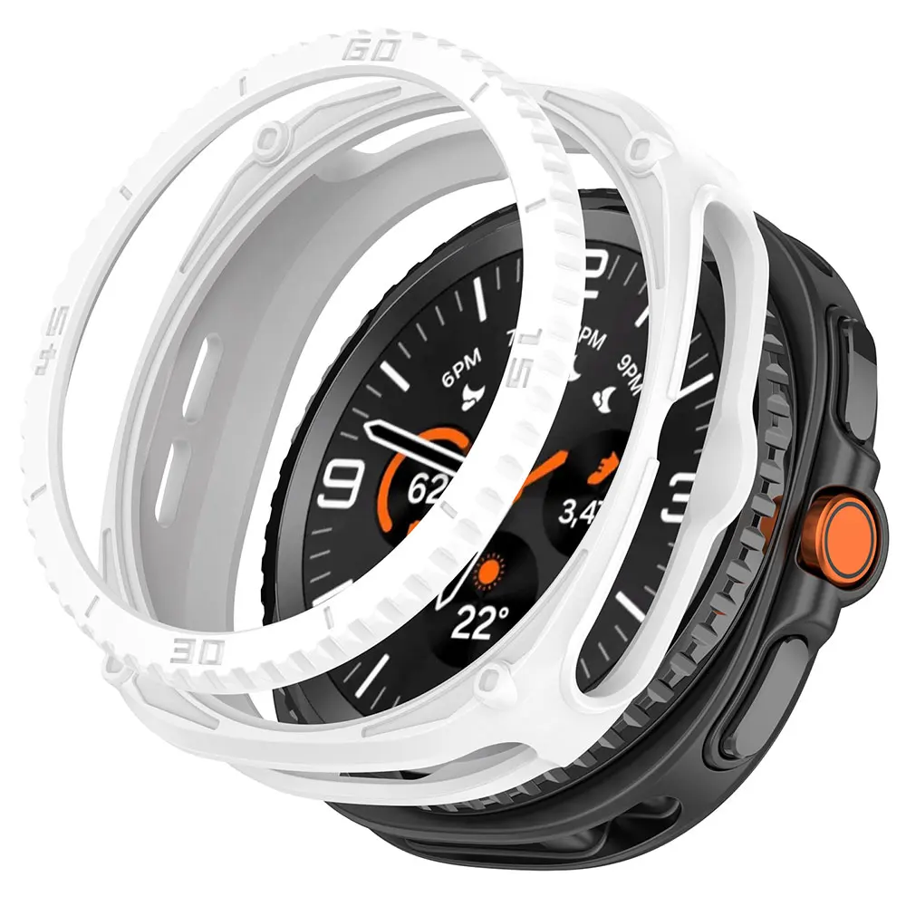 Rugged Bezel Protector for Smartwatch 46mm - Durable Protective Shell Cover
