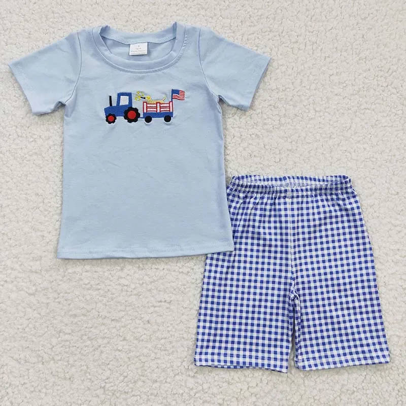 Boys July 4th Star Outfit 3