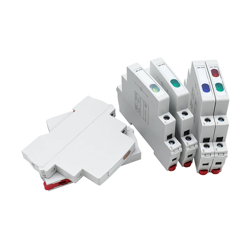 รูปสินค้า ไฟแสดงสถานะ Din Rail 230V 50/60Hz โคมไฟคู่