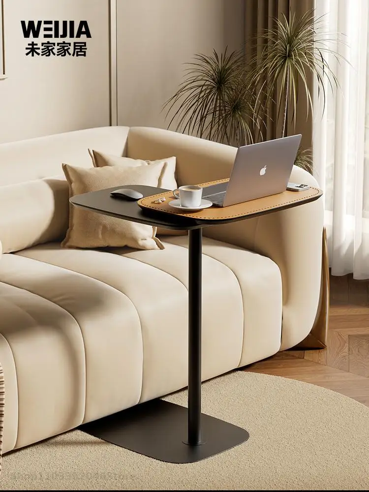 Modern Simple Coffee Table Small Table Sofa Side Living Room Creative Rotating Coffee Bedside Storage Rack