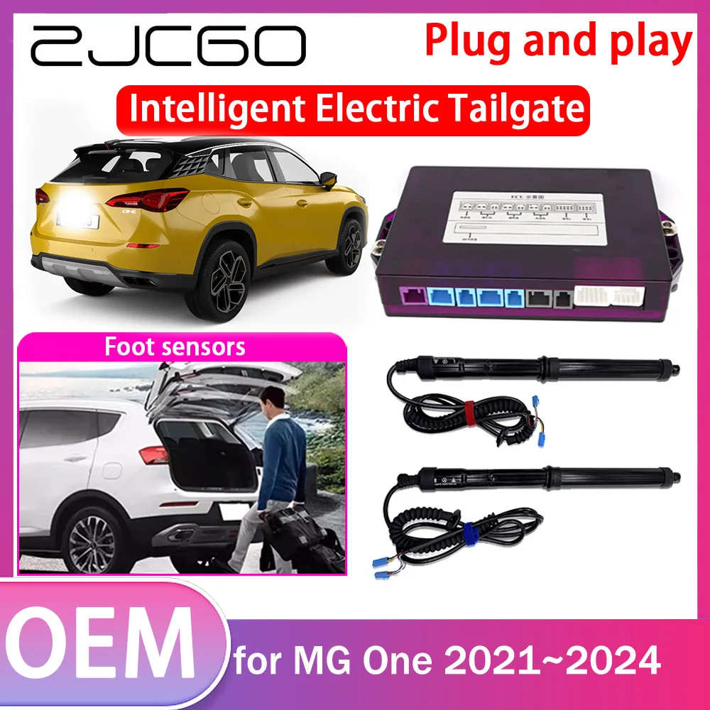 

ZJCGO Electric Tailgate Lift Drive Trunk Opening Tail Gate Lift Soft Close Car Door for MG One 2021 2022 2023 2024