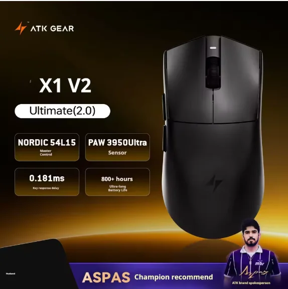 マウス・トラックボール ATK X1 V2 ultimate 楽天市場】ATK X1 V2 Ultimate (2.0) ゲーミングマウス ワイヤレス