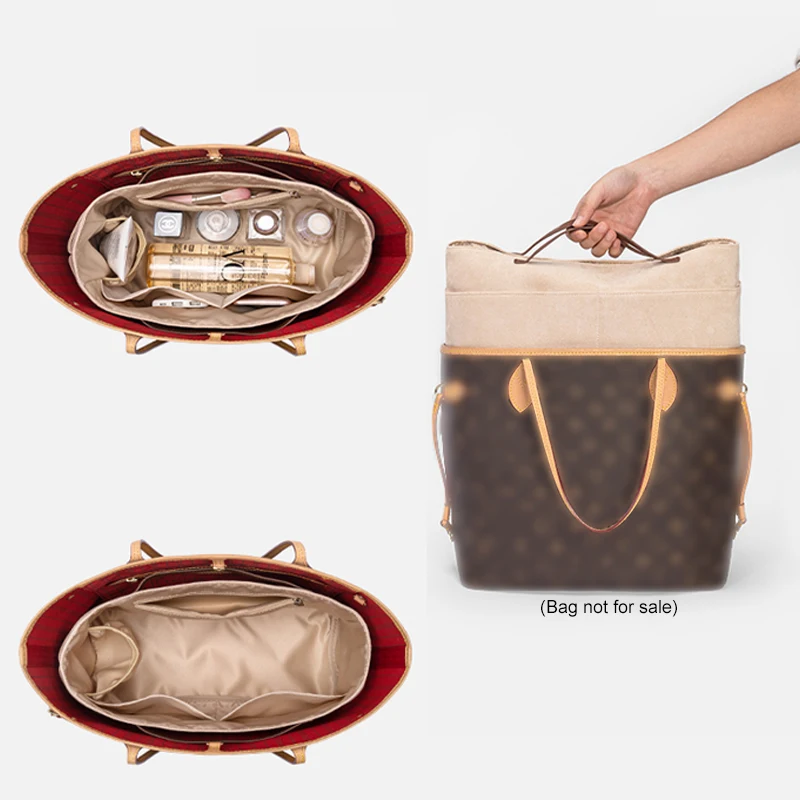 Bag and Purse Organizer with Regular Style for Louis Vuitton Neverfull PM,  MM and GM