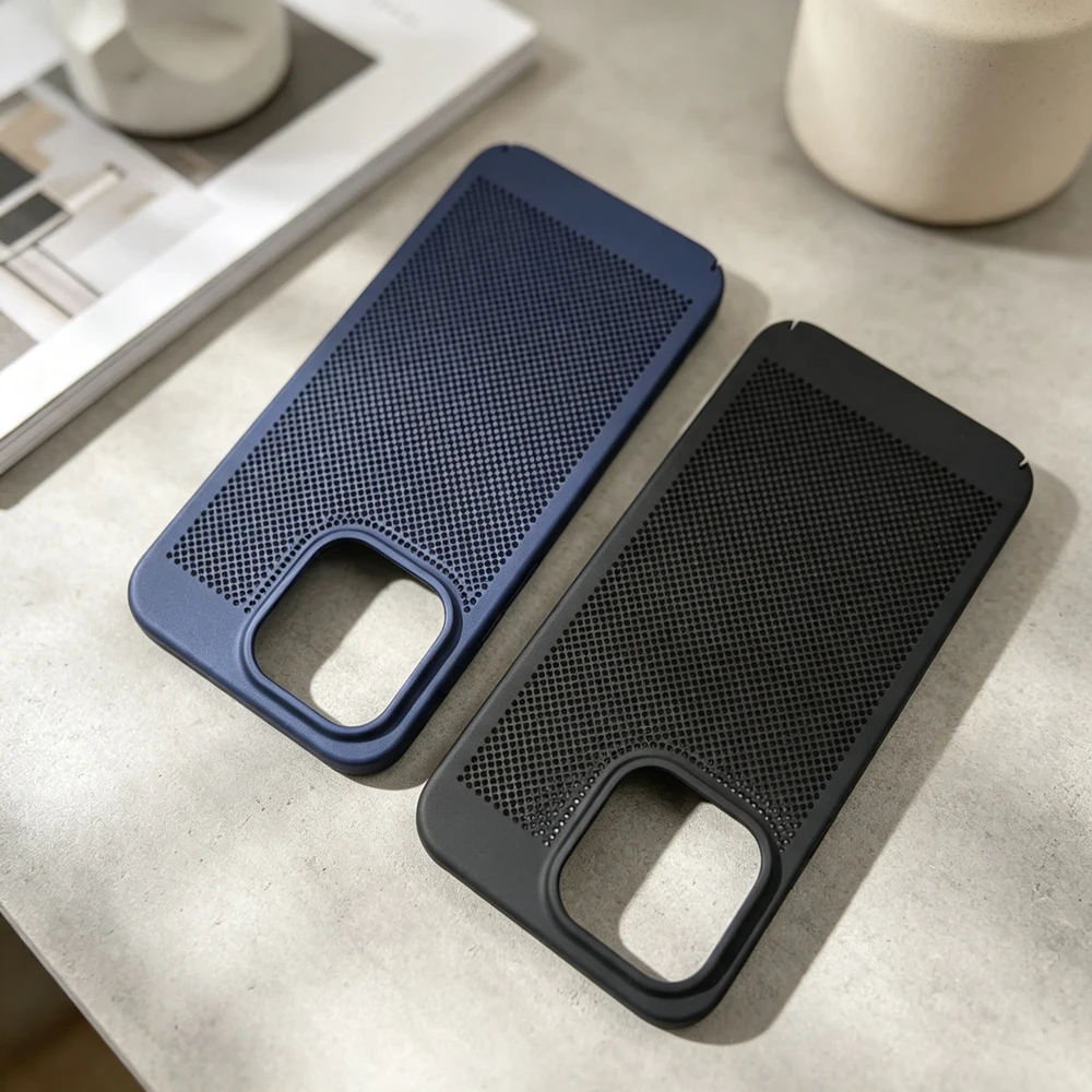 Ultra Thin Matte Hard Case - Breathable Mesh, Shockproof Full Protective Cover