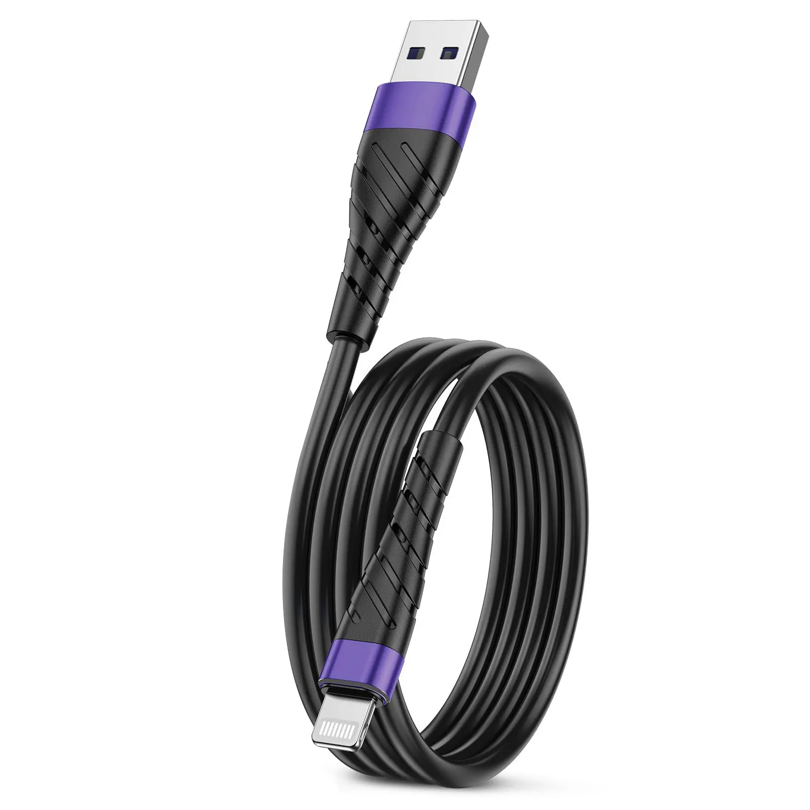 OIITH 2.4A 고속 충전 USB 케이블 (아이폰 14, 11, 12, 13 Pro, ..
