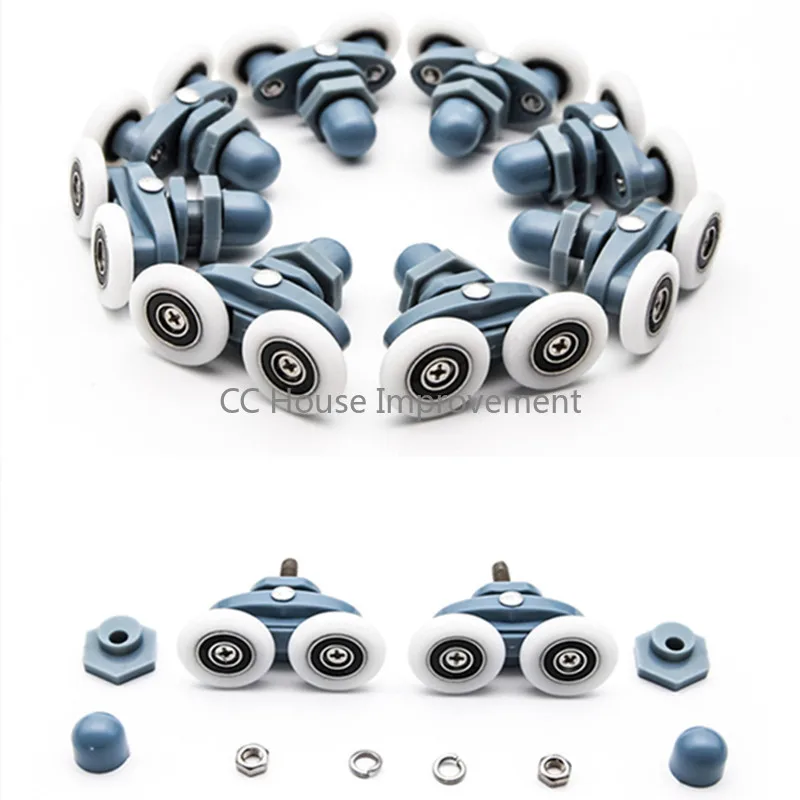 Twin Shower Door Rollers/Runners Wheels Shower Room Pulley shower room pulley,shower door rollers,shower room rollers