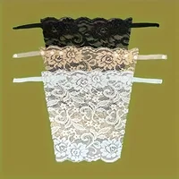 Inserts de soutien-gorge Anti-éblouissement floraux élégants, 3 pièces, rehausseurs de Lingerie élégants et confortables, coussinets de protection en dentelle tissés pour femmes 3