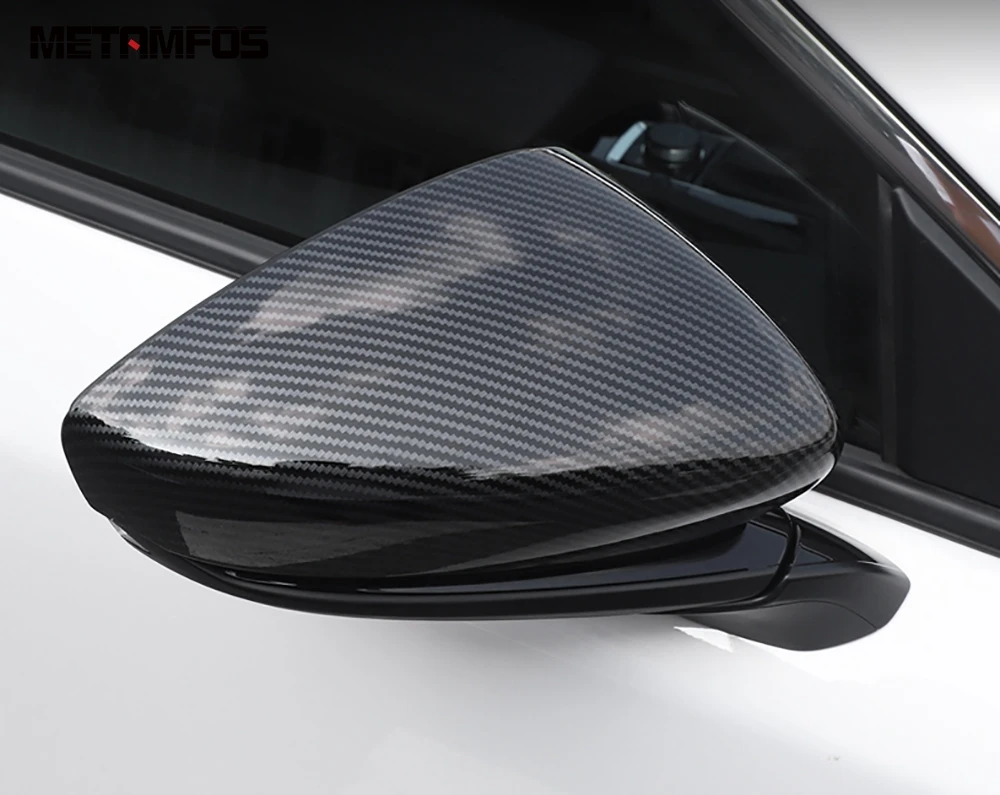 Custodia Specchietto Laterale Modello 3 In Fibra Di Carbonio Look Lucido – 2 Pezzi, Compatibile Tesla Model 3 (2019-2024) - 3