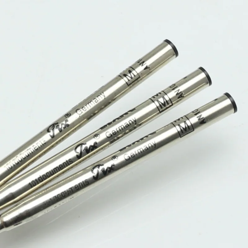 럭셔리 MB 볼포인트 롤러 볼펜 리필, 0.7mm 나사, 블루 블랙 리필, 학교 문구 액세서리, 쓰기 스무트