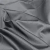 1000TC 100%Egyptian Cotton Fitted Sheet, Dark Grey Queen King Elastic Fitted Sheet, Long Staple Natural Cotton Sheet Soft Silky 4