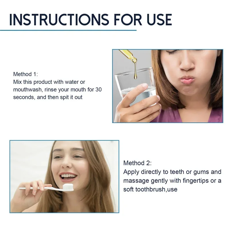 Rapid Repair Gums Serum Relieve Tooth Allergy Dental Caries Tooth Cleaning Toothpaste Relieve Damage Drops gum repair drops