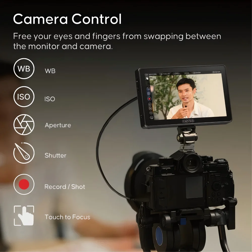 Osee G7 Pro 7 Inch Camera Control Touchscreen Field Monitor