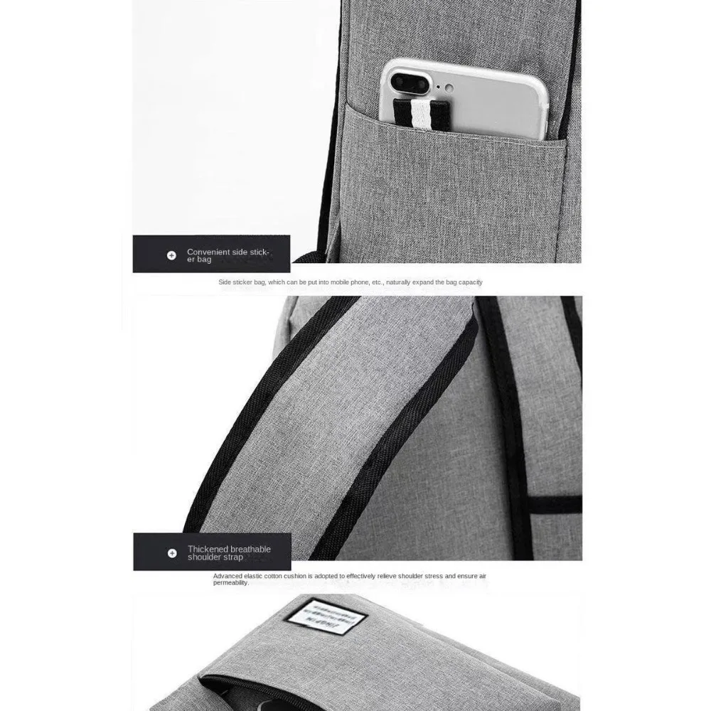 Oxford Cloth Unisex Backpack for School and Travel