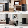 Qwupstreman 3.1 cu. ft mini fridge with freezer,double door mini fridge,adjustable thermostat,energy saving,mini fridge for of 6