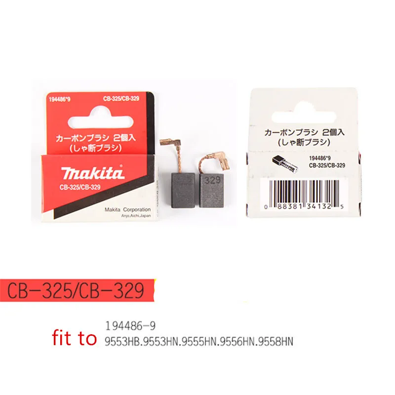 Carbon Brushes Replacement for MAKITA CB325 CB329 CB318 9556NB