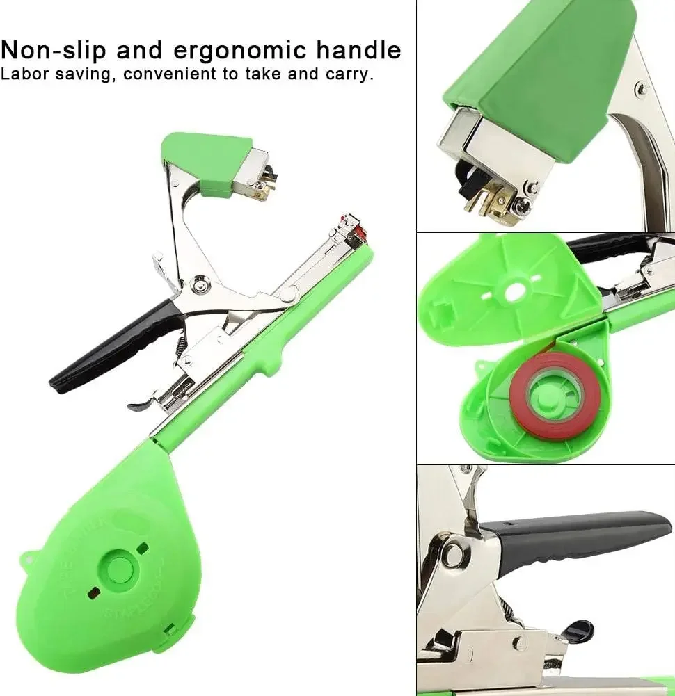Garden Tapetool Plant Vegetable Hand Tying Binding Machine Tape Tool Plant Tying Tapetool Fruit Vegetable Tapener Machine