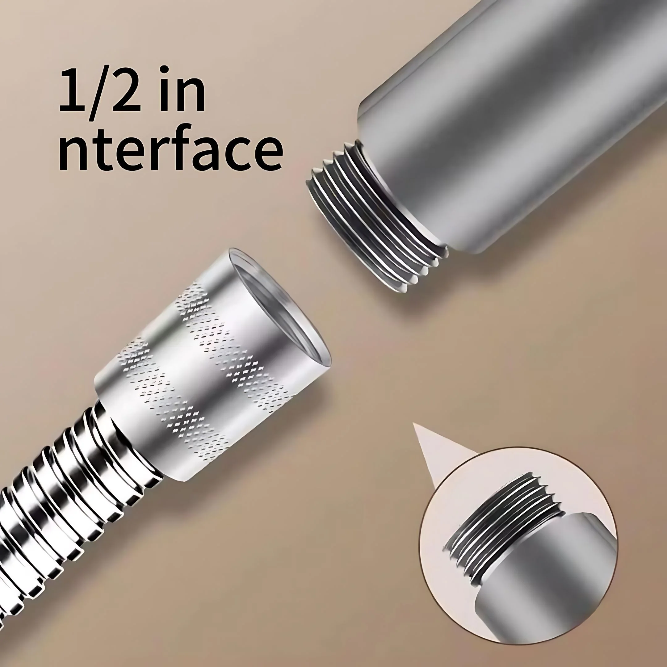 High-pressure Shower Head 3-mode Adjustable Spray with Massage Brush Filter Rain Shower Faucet Bathroom Accessories