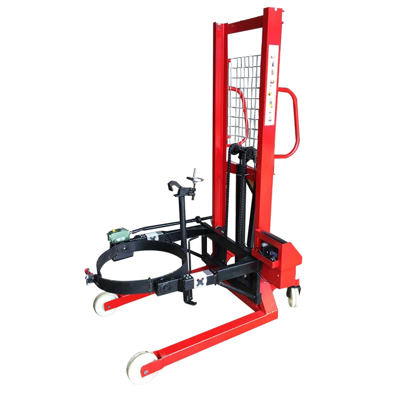 

Hand Pallet Truck Hydraulic Manual Stacker Hydraulic Oil Drum Stacker