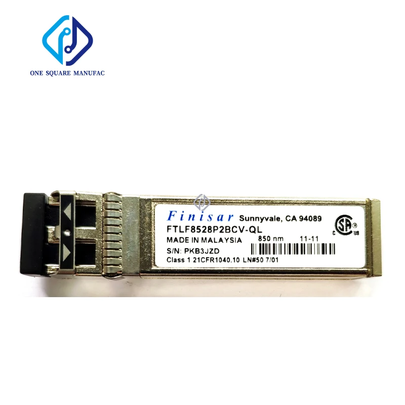 FINISAR FTLF8528P2BCV-QL Multimode 8G 850nm SFP LC Fiber Optical Module Transceiver
