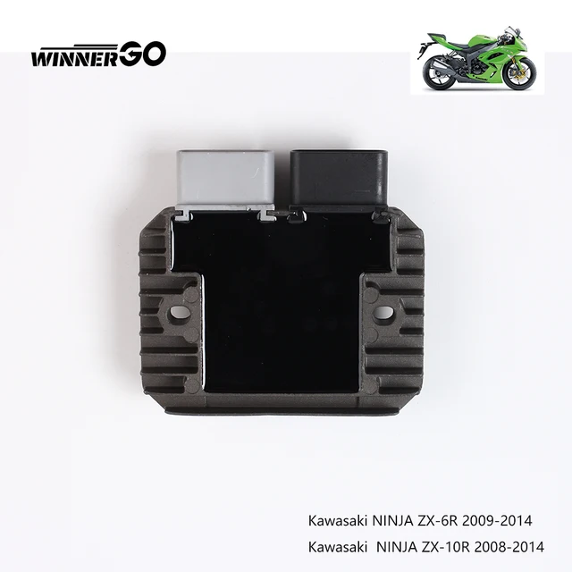電圧レギュレータ整流器と互換性 ZX600 ZX-6R 2009 から 2013 および