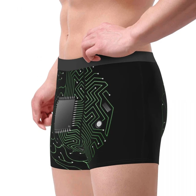 Wireles Wifi Booty Shorts Ladies Nerdy Underwear S-XL Computer