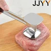 Professional Stainless Steel Meat Tenderizer Hammer - Dual Needle & Flat Mallet Head for Steak Beef Chicken Pork Kitchen Tool 5