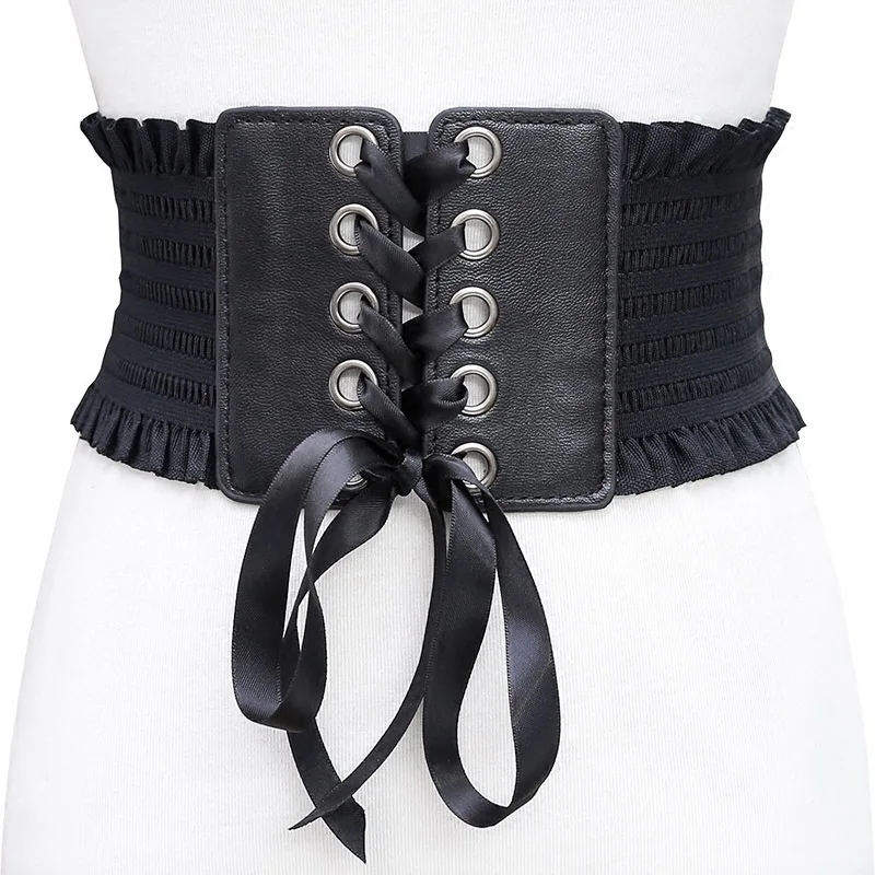 

Women Tassel Bow Strap Waist Belt Fashionable Versatile Skirt Strap Decoration Waistband Girls Clothing Accessories