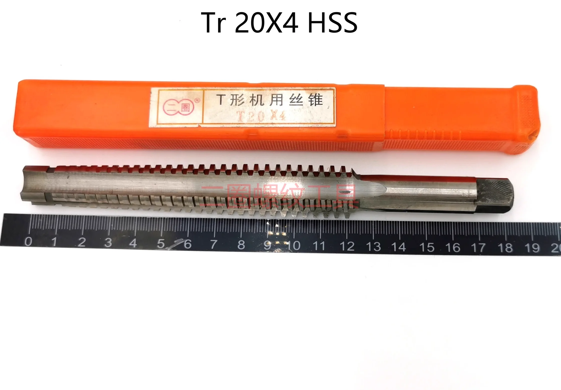 1pcs HSS Tr형 나사산 오른손 탭 머신 탭 사다리꼴 탭 Tr6 Tr22 Tr24 Tr26 28 TrTR30 Tr32