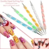 Experience Enhanced Crafting with Professional, Versatile 5-Piece COMIART Ball Stylus Set - Ideal for Nail Art, Sculpting, Embos 5