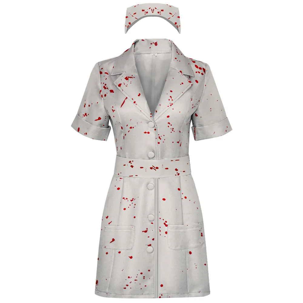 Silent Hill 2-Inspired Bubble Nurse Costume for Cosplay Events