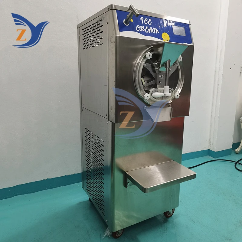 Hard Ice Cream Maker Machine ZY-38-1 Commercial Production Equipment Milk Tea Shop Automatic Bean Ball 60L/H Stall Buffet 4