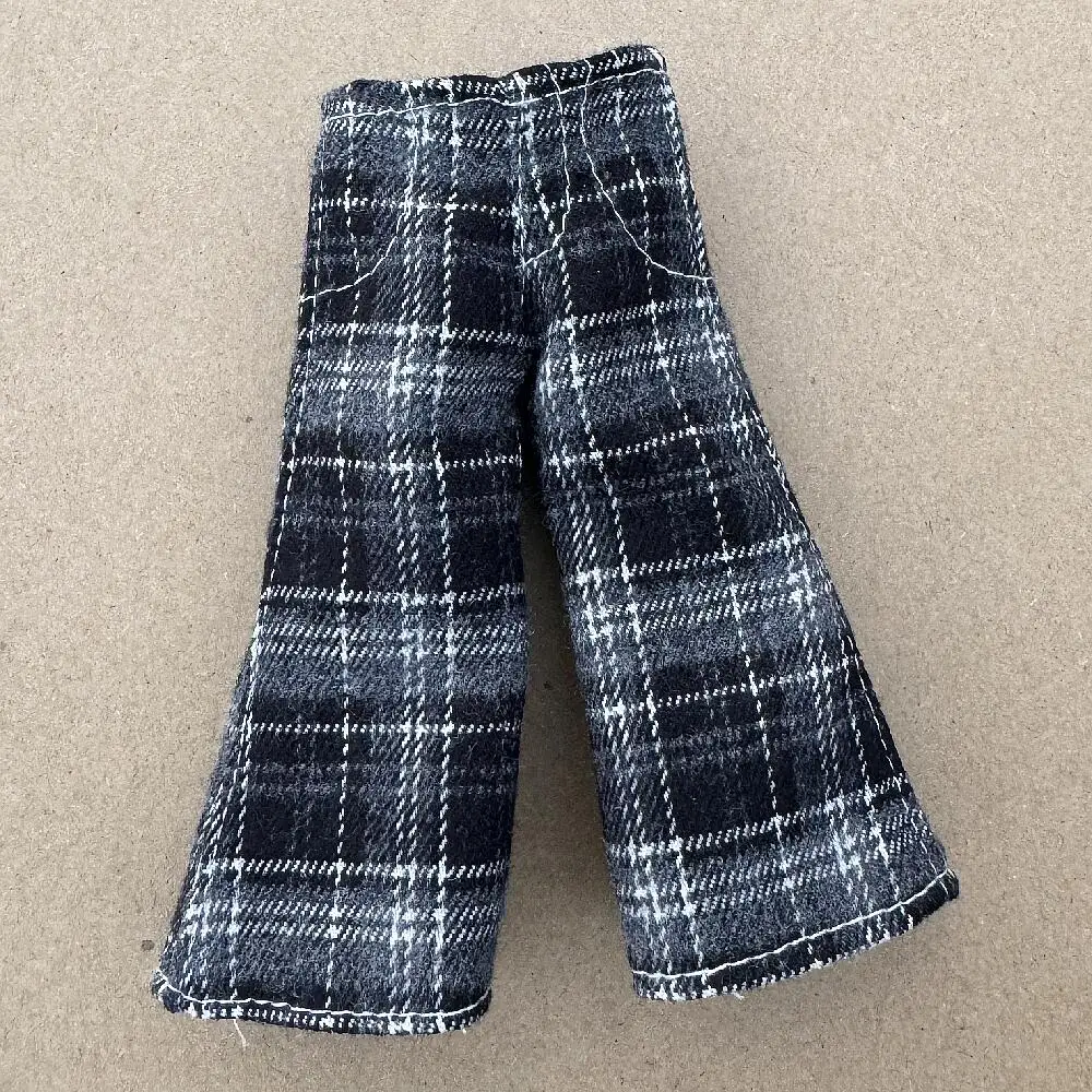 Handmade Vintage Hip-Pop Doll Trousers - DIY Accessory