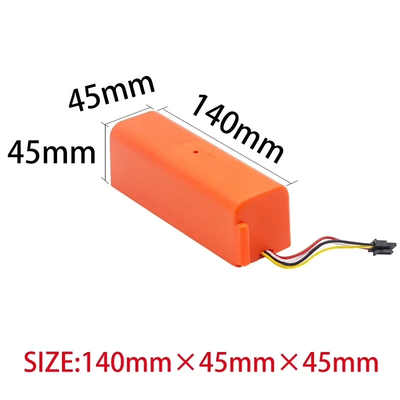 

14.4V 5200mah Accessory Spare Li-ion Battery Robotic Vacuum Cleaner Replacement Battery For Xiaomi Robot Roborock S50 S51 S55