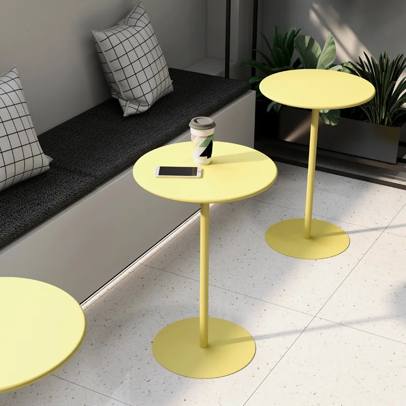 Coffee Table Creative Small Round Industrial Style
