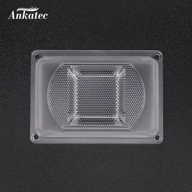 LED lens For LED COB chip lampshade kit PC lens + silicone ring lampshade For floodlight DIY