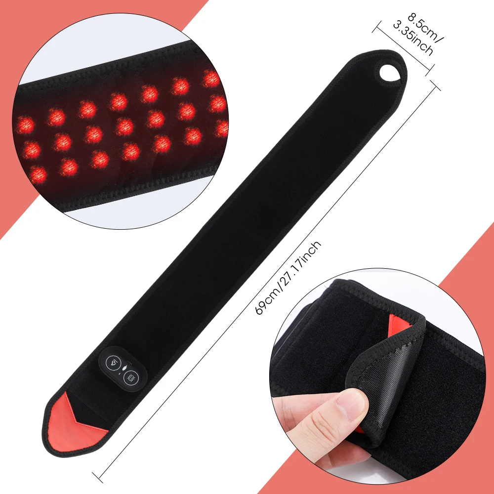 3-in-1 Heating Wrist Massage Pad Electric Wrist Massager Vibration Light Joint F